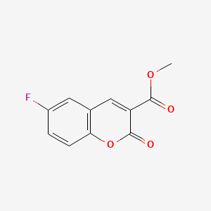 molecular formula C11H7FO4 B13705884 Methyl 6-Fluoro-2-oxo-2H-chromene-3-carboxylate 