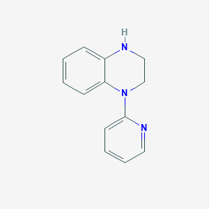 molecular formula C13H13N3 B13705918 1-(2-Pyridyl)-1,2,3,4-tetrahydroquinoxaline 