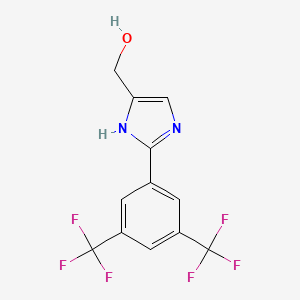 2-[3,5-Bis(trifluoromethyl)phenyl]imidazole-4-methanol