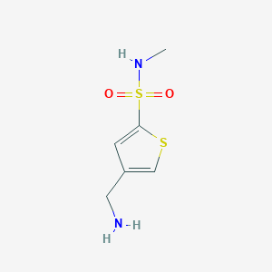 4-(aminomethyl)-N-methylthiophene-2-sulfonamide