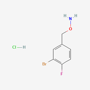 O-(3-Bromo-4-fluorobenzyl)hydroxylamine Hydrochloride