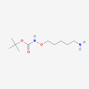 t-Boc-Aminooxy-pentane-amine