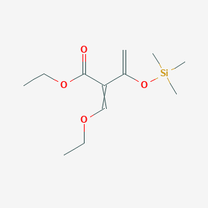 Ethyl 2-(Ethoxymethylene)-3-[(trimethylsilyl)oxy]-3-butenoate