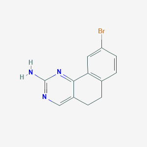 9-Bromo-5,6-dihydrobenzo[h]quinazolin-2-amine