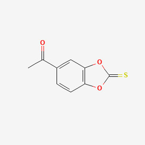 1-(2-Thioxobenzo[d][1,3]dioxol-5-yl)ethanone