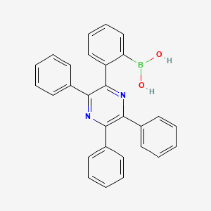 2-(3,5,6-Triphenyl-2-pyrazinyl)phenylboronic Acid