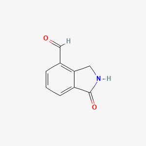 1-Oxoisoindoline-4-carbaldehyde