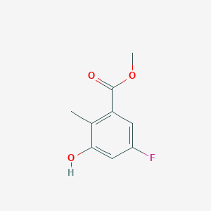 Methyl 5-fluoro-3-hydroxy-2-methylbenzoate