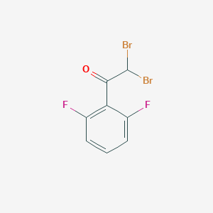 2,2-Dibromo-1-(2,6-difluorophenyl)ethanone