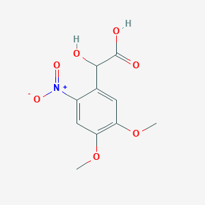 2-(4,5-Dimethoxy-2-nitrophenyl)-2-hydroxyacetic acid