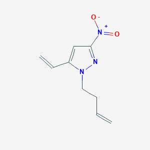 1-(3-Buten-1-yl)-3-nitro-5-vinyl-1H-pyrazole