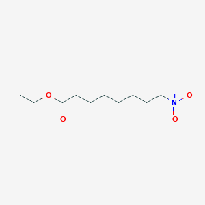 molecular formula C10H19NO4 B13706454 Ethyl 8-nitrooctanoate CAS No. 13154-42-2