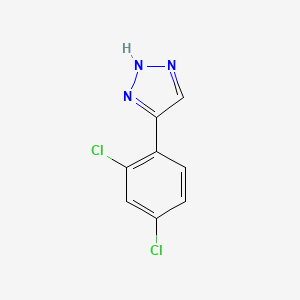 4-(2,4-Dichlorophenyl)-1H-1,2,3-triazole