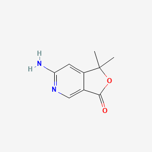 6-Amino-1,1-dimethylfuro[3,4-c]pyridin-3(1H)-one