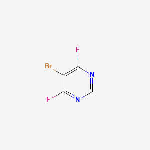 molecular formula C4HBrF2N2 B1370669 5-溴-4,6-二氟嘧啶 CAS No. 946681-88-5