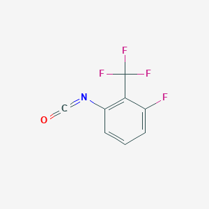 1-Fluoro-3-isocyanato-2-(trifluoromethyl)benzene