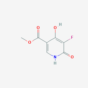 molecular formula C7H6FNO4 B13706704 Methyl 5-Fluoro-4,6-dihydroxynicotinate 