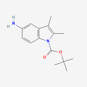 5-Amino-1-Boc-2,3-dimethyl-1H-indole