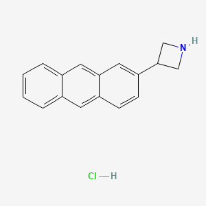 3-(2-Anthryl)azetidine Hydrochloride