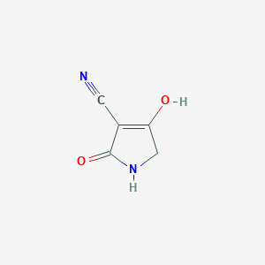 4-Hydroxy-2-oxo-2,5-dihydro-1H-pyrrole-3-carbonitrile