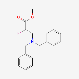 Methyl (S)-3-(Dibenzylamino)-2-fluoropropanoate