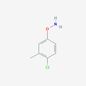 O-(4-Chloro-3-methylphenyl)hydroxylamine