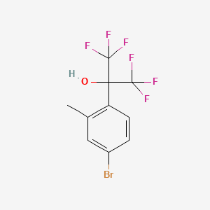 2-(4-Bromo-2-methylphenyl)-1,1,1,3,3,3-hexafluoro-2-propanol