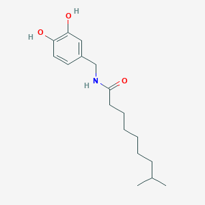 N-(3,4-Dihydroxybenzyl)-8-methylnonanamide