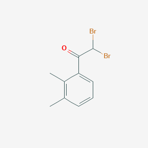 2,2-dibromo-1-(2,3-dimethylphenyl)ethanone