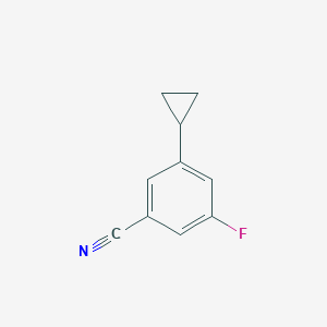 3-Cyclopropyl-5-fluorobenzonitrile