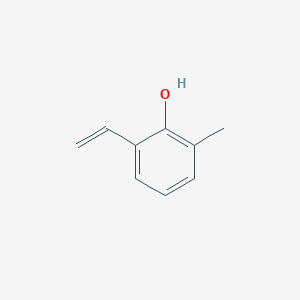 molecular formula C9H10O B13707042 2-Ethenyl-6-methylphenol CAS No. 135295-09-9