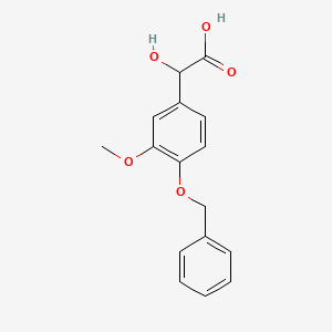 molecular formula C16H16O5 B13707049 2,6-Dimethoxymandelic Acid 