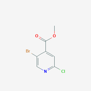 Methyl 5-bromo-2-chloroisonicotinate