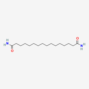 molecular formula C16H32N2O2 B13707101 Hexadecanediamide CAS No. 89790-15-8