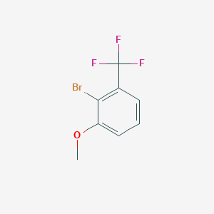 molecular formula C8H6BrF3O B1370715 2-Bromo-1-methoxy-3-(trifluoromethyl)benzene CAS No. 914635-64-6