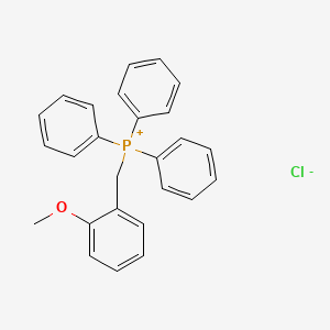 molecular formula C26H24ClOP B1370717 [(2-Methoxyphenyl)methyl](triphenyl)phosphanium chloride CAS No. 52045-25-7