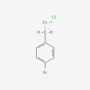 molecular formula C7H6BrClZn B13707173 (4-Bromobenzyl)zinc(ii) chloride 