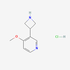 3-(3-Azetidinyl)-4-methoxypyridine Hydrochloride