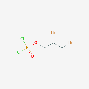 molecular formula C3H5Br2Cl2O2P B13707246 2,3-Dibromopropyl phosphorodichloridate CAS No. 64348-59-0