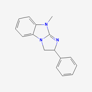 molecular formula C16H15N3 B13707250 (R)-9-Methyl-2-phenyl-3,9-dihydro-2H-benzo[d]imidazo[1,2-a]imidazole 