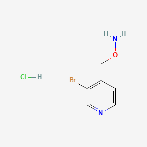 O-[(3-Bromo-4-pyridyl)methyl]hydroxylamine Hydrochloride