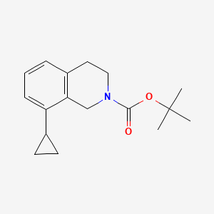 2-Boc-8-cyclopropyl-1,2,3,4-tetrahydroisoquinoline