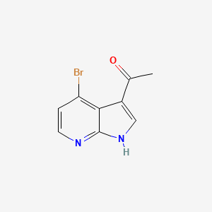 3-Acetyl-4-bromo-7-azaindole