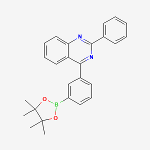 3-(2-Phenyl-4-quinazolinyl)phenylboronic Acid Pinacol Ester