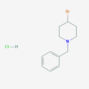 molecular formula C12H17BrClN B13707387 1-Benzyl-4-bromopiperidine Hydrochloride 