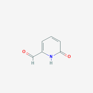 molecular formula C6H5NO2 B1370740 6-氧代-1,6-二氢吡啶-2-甲醛 CAS No. 358751-77-6
