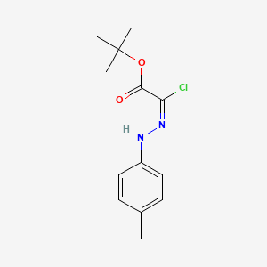 tert.-Butyl 2-chloro-2-[2-(4-methylphenyl)hydrazono]acetate