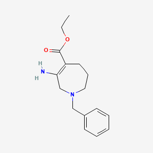 Ethyl 3-Amino-1-benzyl-2,5,6,7-tetrahydro-1H-azepine-4-carboxylate