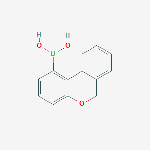 molecular formula C13H11BO3 B13707427 6H-Benzo[c]chromene-1-boronic Acid 