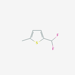 Thiophene, 2-(difluoromethyl)-5-methyl-